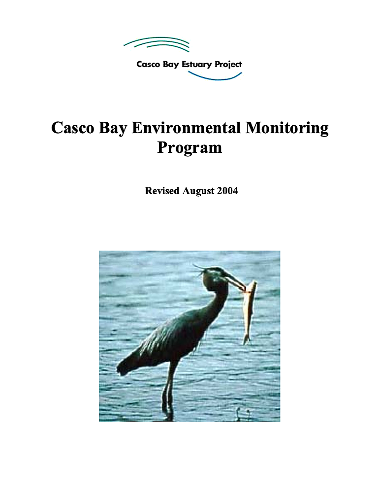 Casco Bay Environmental Monitoring Program