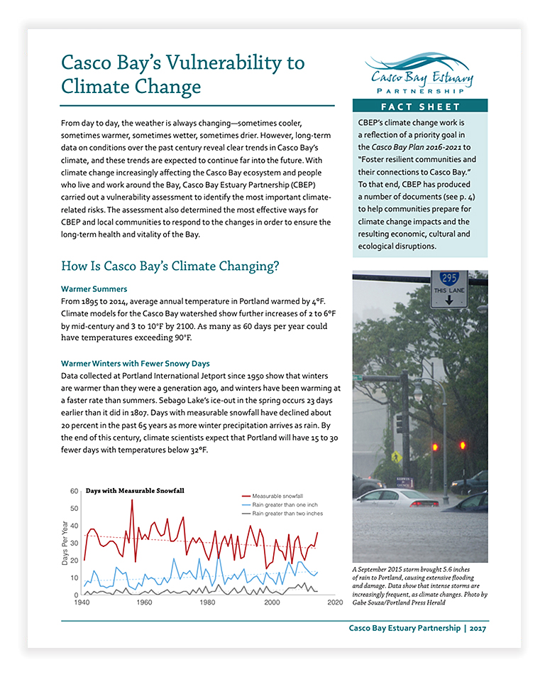 Climate Change Fact Sheet