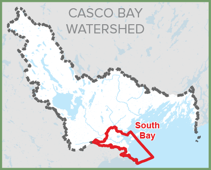 The South Bay region encompasses Portland, South Portland, and Cape Elizabeth.